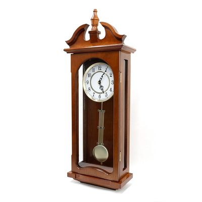 Cambridge Grandfather Wall Clock 27X13.6X72.5Cm Brown